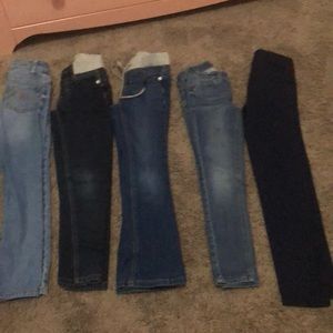 Girls Justice size 7 slim Jeans